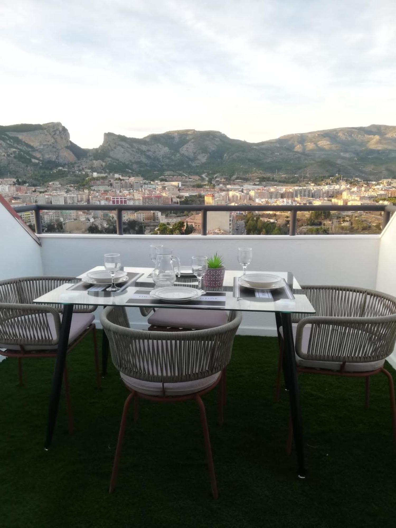 Residencial Alcoy Apartahotel Eksteriør billede